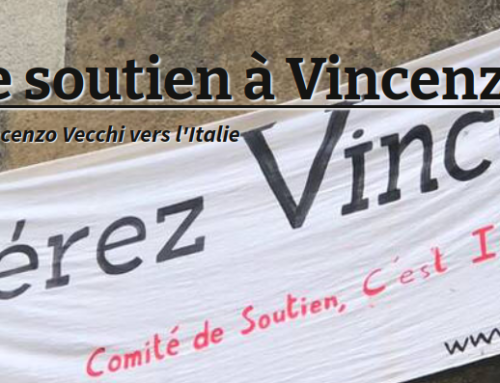 Non à la criminalisation des mouvements sociaux – soutien au comité Vincenzo Vecchi