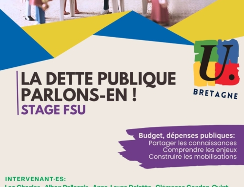 La dette publique : parlons–en !